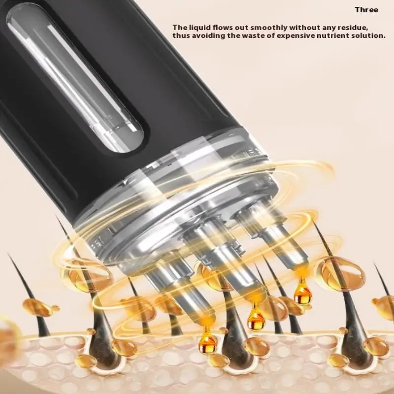 Scalp Applicator Liquid Comb Portable Mini Massage Combs Essential Oil Fluid Guiding Massager Anti Hair Loss Head Care Tools