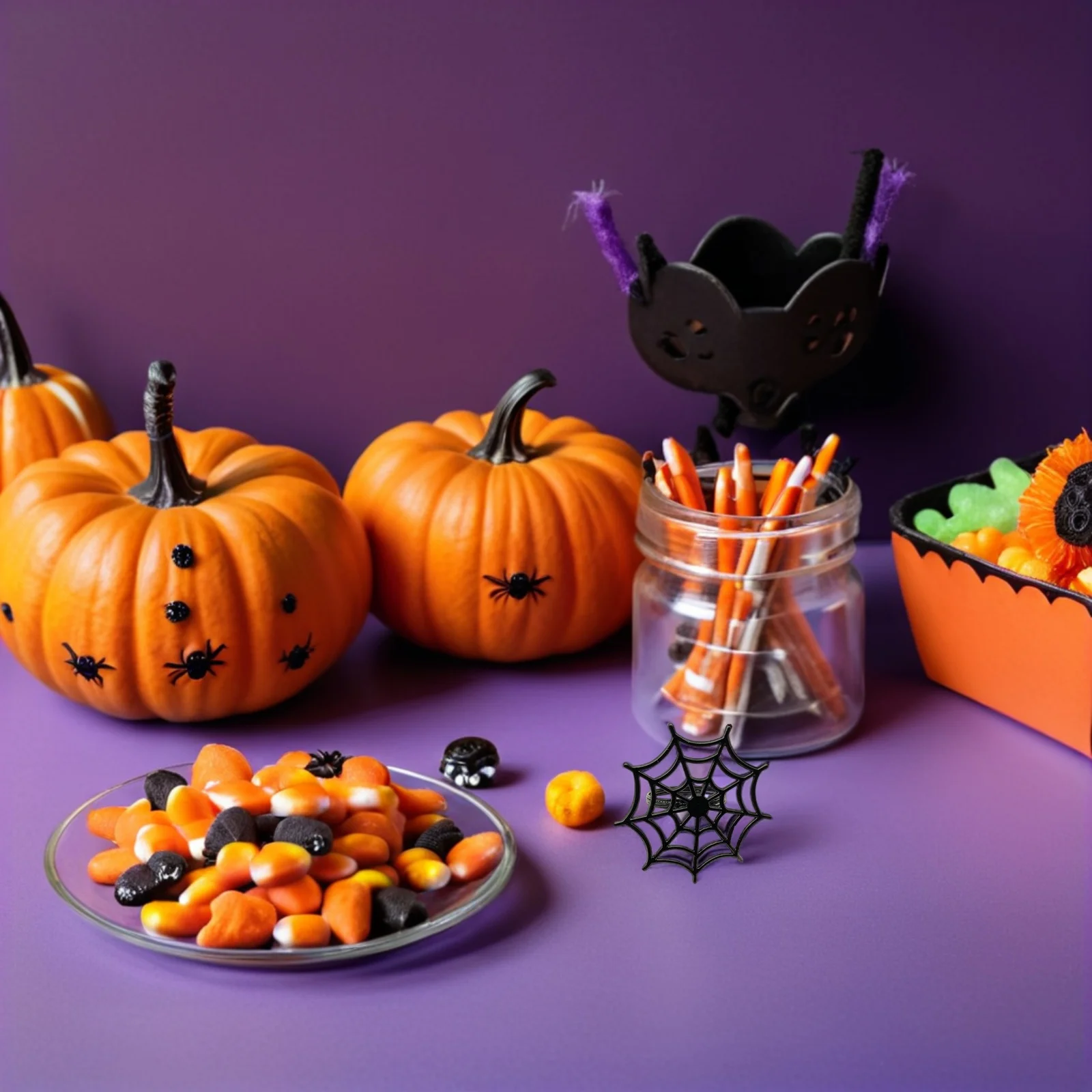 

8Pcs Halloween Spider Web Napkin Rings Black Decorative Metal Napkin Holder Party Dinner Wedding Banquet Rings for Napkins