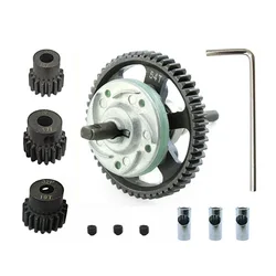 32P Steel Metal Spur Gear 50T 52T 53T 54T / 15T 17T 19T Gear set for Traxxas Slash 4x4 Stampede 4x4 VXL Rustler 4X4