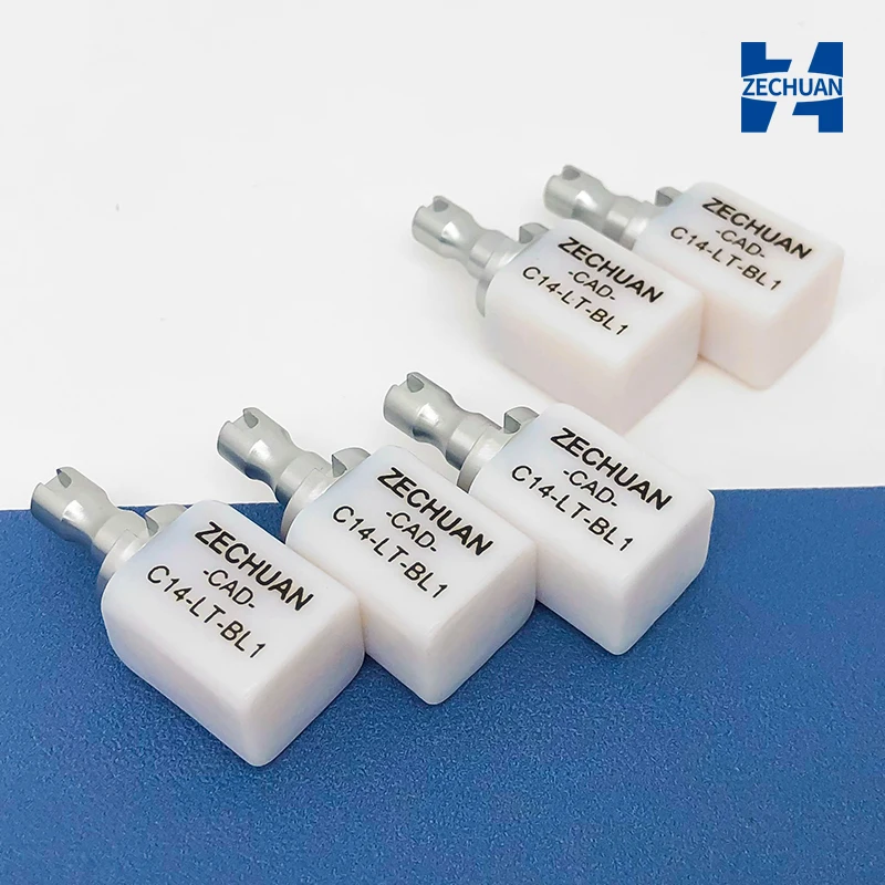 ZECHUAN C14 5 قطعة/Bxo كتل سيراميك زجاجية نظام Sirona CAM/CAD في كتل مختبر الأسنان #5