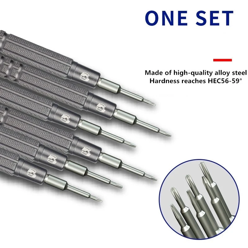 MECHANIC IMini S2 Precision Screwdriver, Strong Magnetic, High Hardness 360 ° Rotating Bearing Tools for Phone, Camera, Glasses