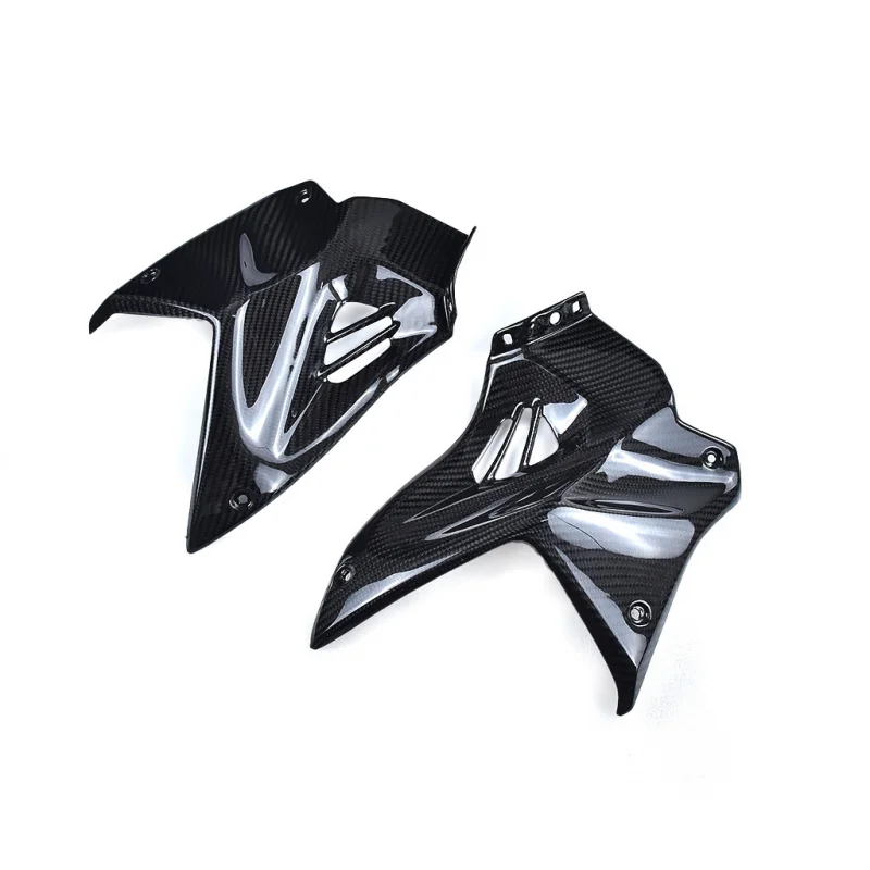 

Suitable for Kawasaki Kawasaki H2 Motorcycle Modified Carbon Fiber Fuel Tank Front Side Panel Fuel Tank Upper Side Panel Cover