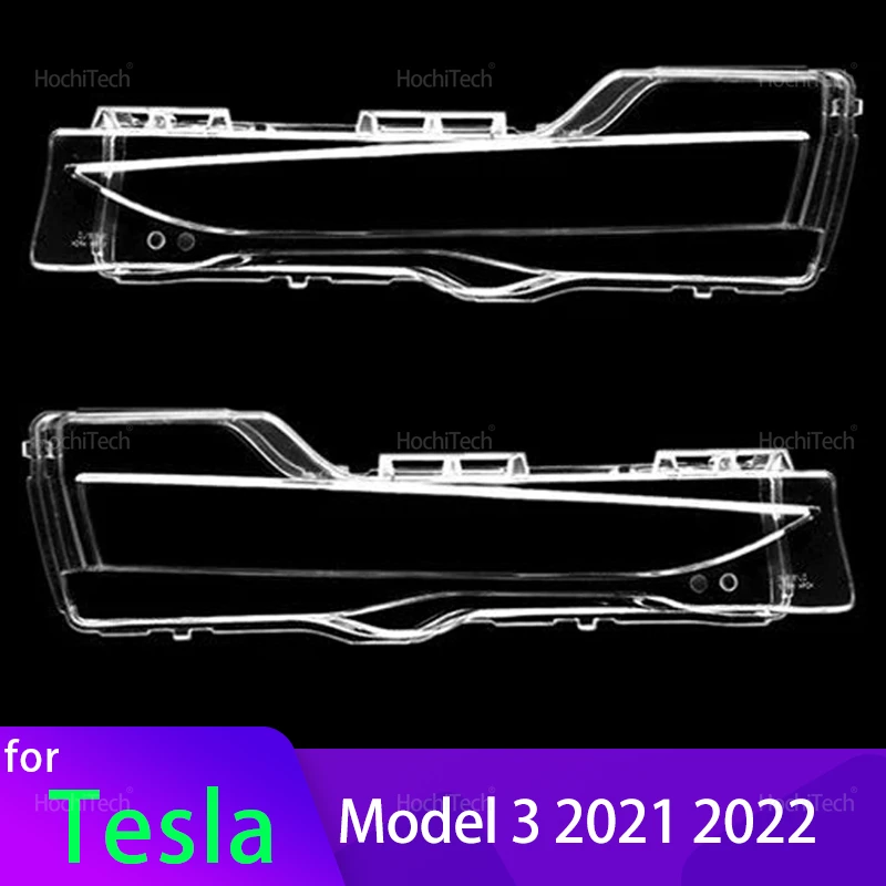 

Для Tesla Model 3 2021-2022: Аксессуары, Прозрачный корпус противотуманной фары, Защитное стекло для передних противотуманных фар