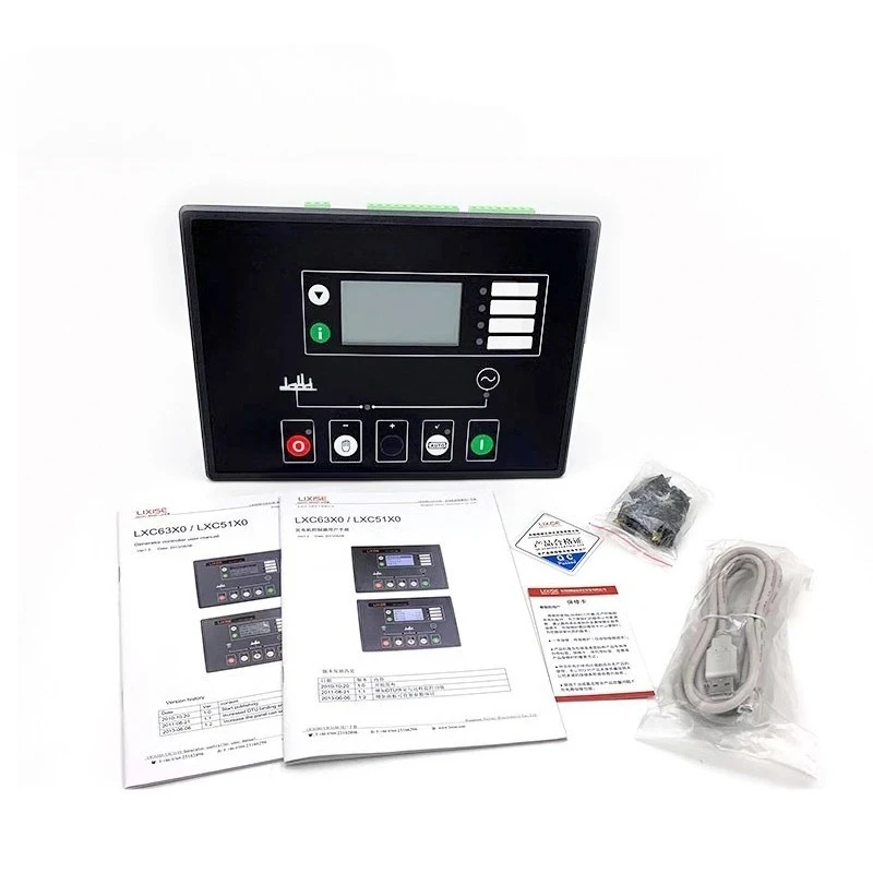

Good quality LXC6310 diesels generator set self-starting controller four protection LCD screen automatic control panel