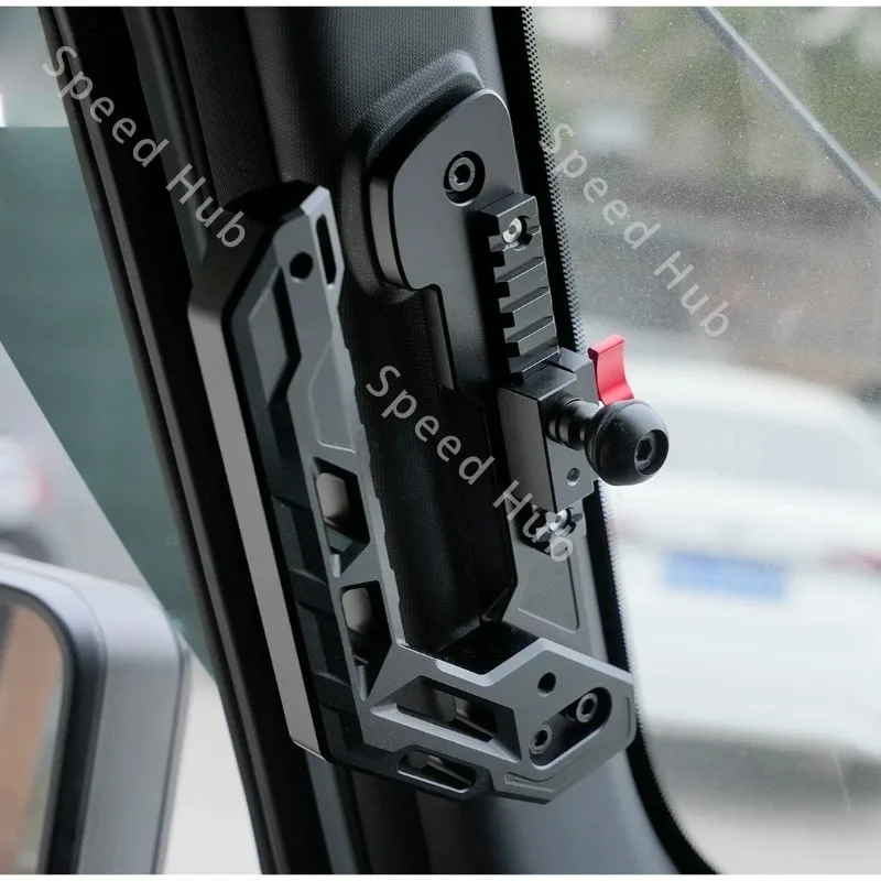 For BAW 212 BAIC 212 T01 2024-2026 Modified Multifunctional A-pillar Handle  Aluminum Alloy Mobile Phone Expansion Bracket
