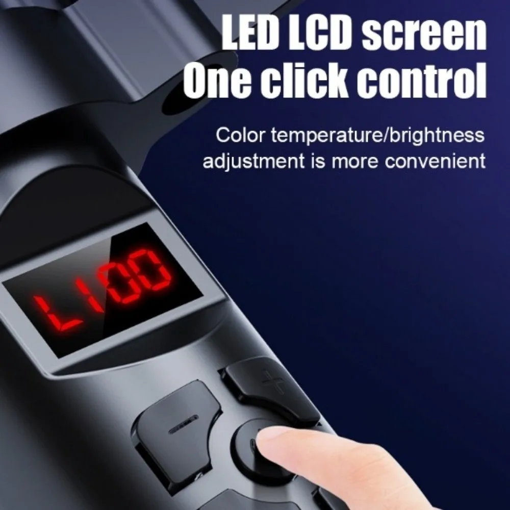 Bâton lumineux LED RGB coloré, Rechargeable par USB, lumière de remplissage pour photographie, Vlog/Selfie, éclairage de Studio Photo, atmosphère de fête