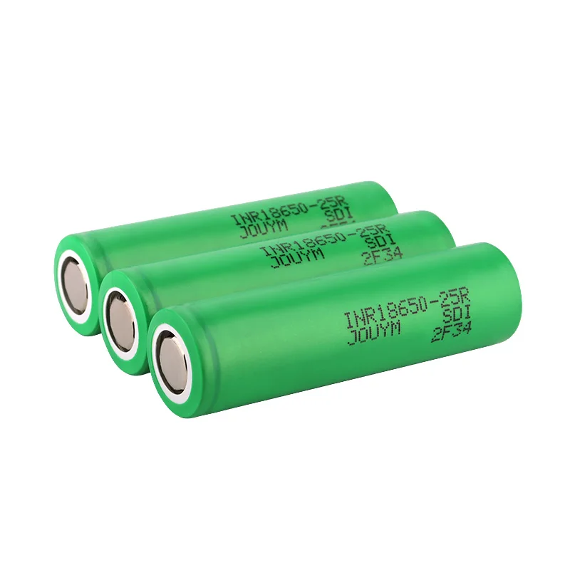 JOUYM 18650 Battery 2500mAh 3.7 V High Current Discharge 30 A INR 18650 25R Li-ion Rechargeable Batteries for Samsung Power Cell