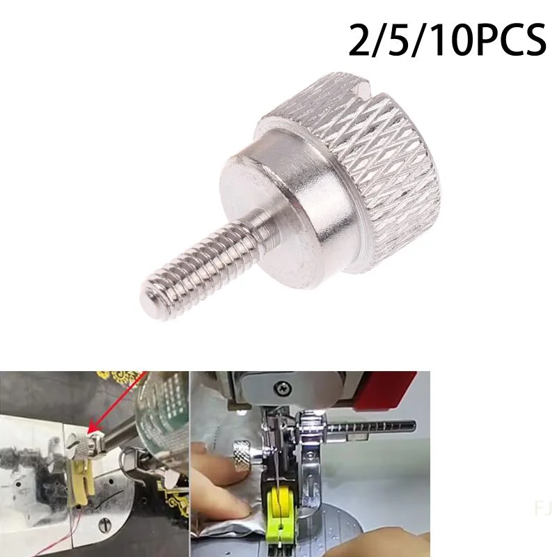 

Old-Style Pedal and Computerized Flat Sewing Machines Compatible Quick-Tightening Presser Foot Screw