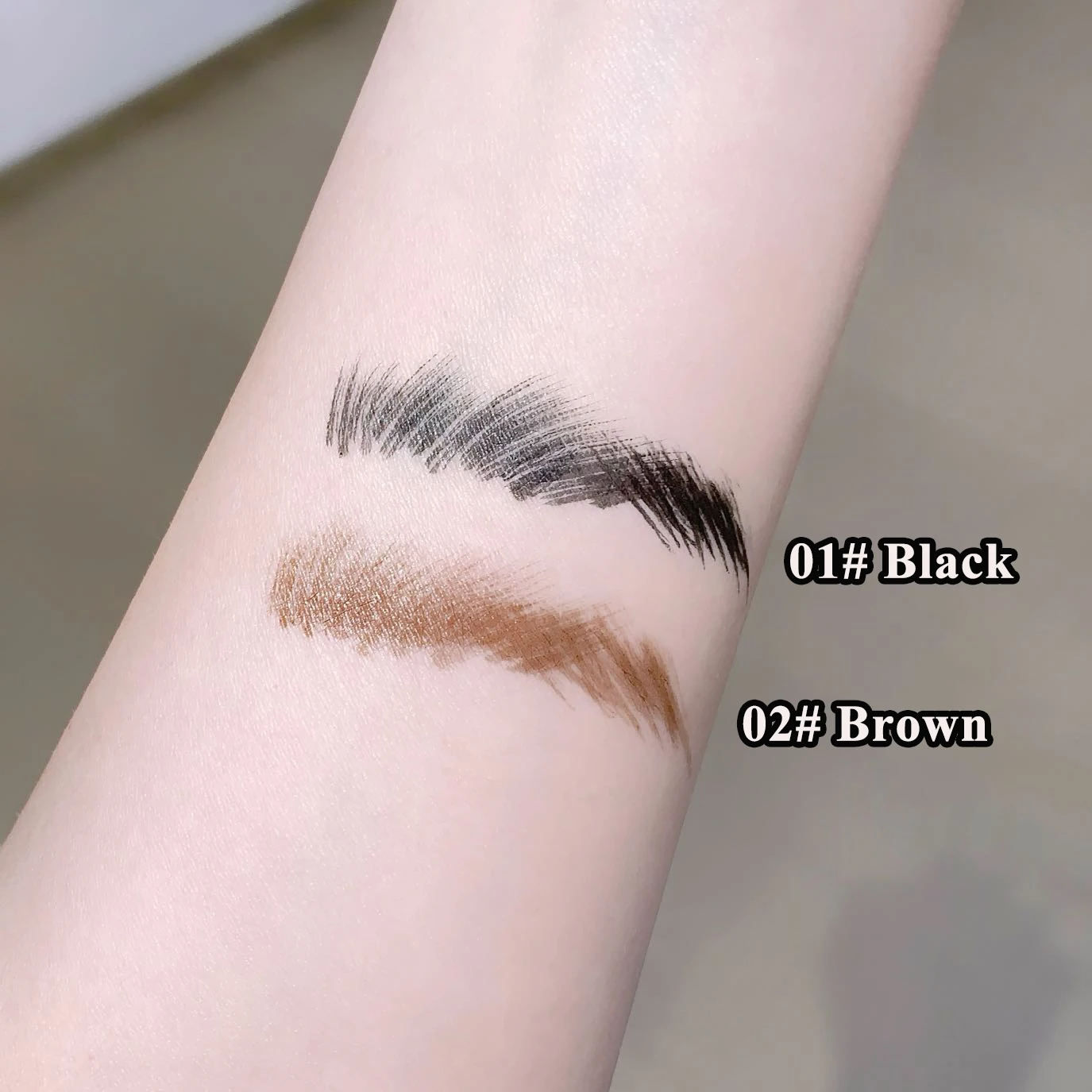 Kakashow crayon à sourcils eau crayon à sourcils multi-points longue durée ne se décolore pas avec racines distinctes