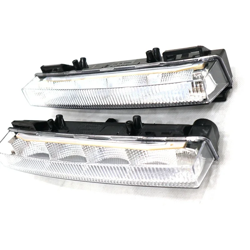 1 Pair 0999068101 0999068201 Front LED Daytime Running Light for Mercedes Benz GL350 GL450 GL550 GL63 AMG 2013-2016