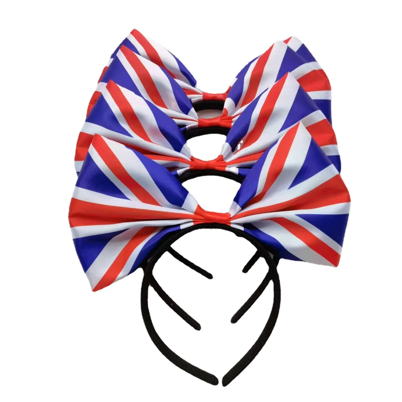 Fashion Design British Flag Bow Exquisite Workmanship Hair Accessories Superior Quality Headband Bow Tie Headband 100 Brand New