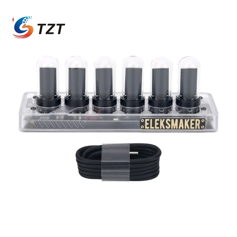 TZT Eleksmaker Elekstube IPS PR2 RGB Nixie Tube Clock with WiFi and Bluetooth Function for Desktop Decoration