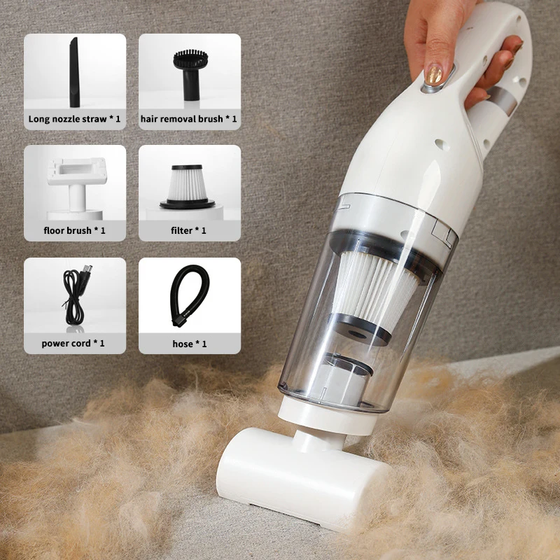 Pet Electric Hair Vacuum Cleaner Clean Hair Vacuum Bed Blanket Sticky Hair Remover Vacuum Cleaner Hair Cleaning Appliances