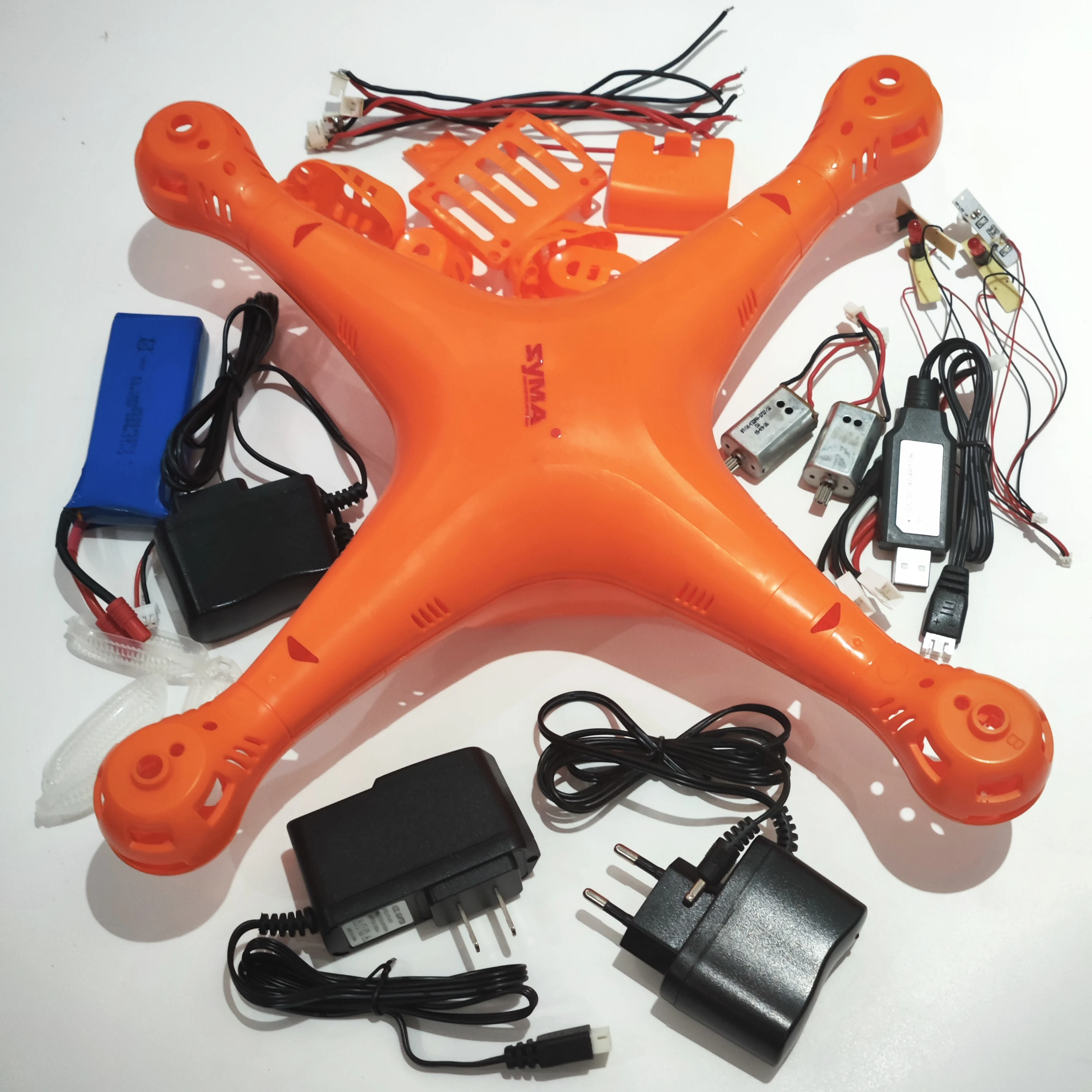 Syma X8C/X8W RC Qquadcopter Drone Оригинальный корпус/аккумулятор/двигатель/зарядное устройство/камера/абажур/зажим для телефона/крышка двигателя аксессуар Syma X8C/X8W RC Qquadcopter Drone Оригинальный корпус/аккумулятор/двигатель/зарядное устройство/камера/абажур/зажим для телефона/крышка двигателя аксессуар