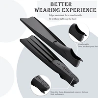 Aletas de natación flotantes largas, aletas de entrenamiento para todas las edades, mejora la posición corporal de la técnica de patadas para snorkel, buceo, adultos, hombres y mujeres