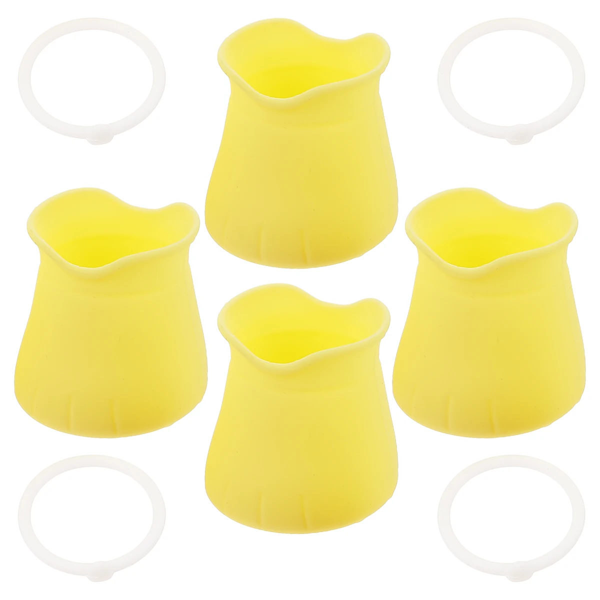 4 pezzi copri piedi per sedia da tavolo da pranzo per bambini piedini in gel di silicone maniche set di gambe tappetini protettivi per scrivania per gambe di mobili per la casa