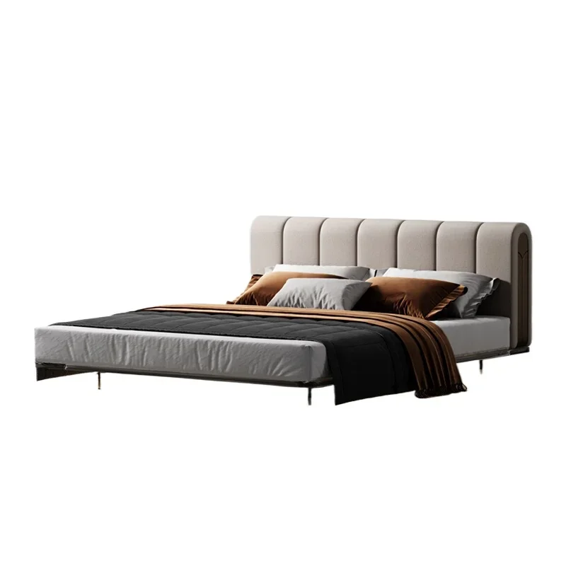 Modern Light Luxury Bed Designer European High Quality Double Design Bedroom Bed Fashion Unusual Adult Muebles Home Furniture