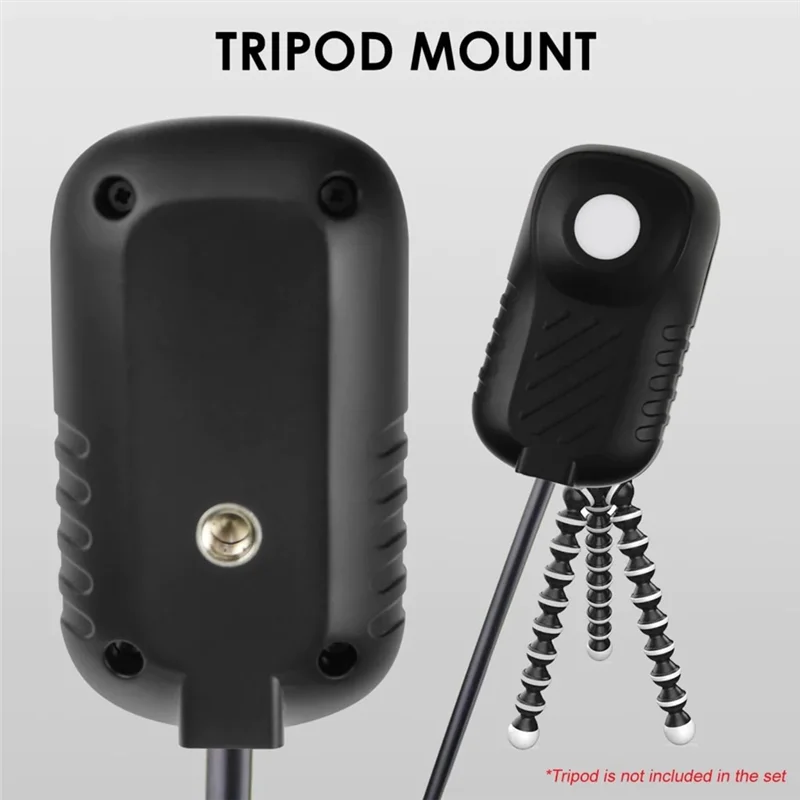 

AT48-PAR Meter Light Tester PPFD Photosynthesis Quantum Meter 400-700Nm Wavelength W/ Sensor Mode LCD Light Meter