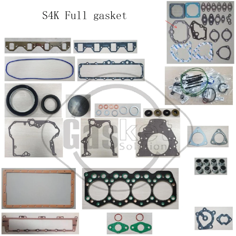 

S4K 3064 Engine Full Gasket Kit Set For Caterpillar Mitsubishi Engine With CAT Cylinder Head Gasket