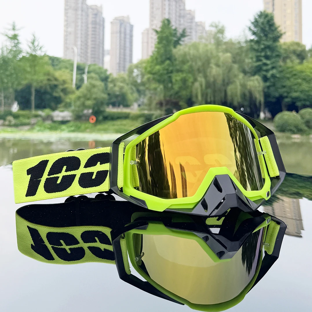Neue Herren-Motocross-Brille, Motorradbrille, Enduro, Antibeschlag, Radsport, Moto, Dirt Bike, MX, MTB, Sonnenbrille, HD-Spiegelglas – Detail 7