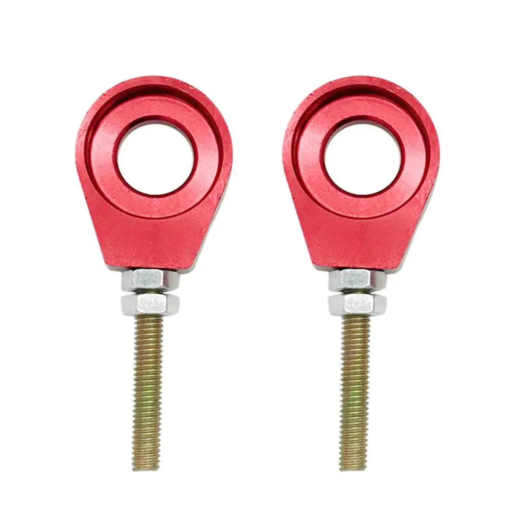 

Heavy Duty Chain Adjuster Block Tensioner Red Alloy Motorcycle Accessory for Dirtbike 250cc