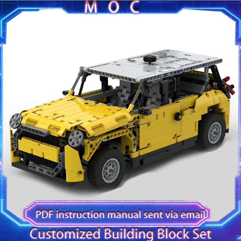 

Набор для сборки MOC: Спортивный автомобиль Mini Cooper 42009 (1287 деталей), серия Modify, конструктор, игрушка для детей, подарок на Рождество
