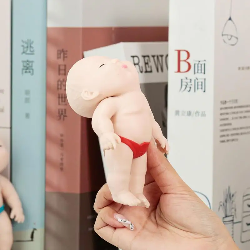 Squish Doll Soft Realistic Life-Like Babies Doll Funny Gifts For Friends Slow Rising Toy De-Compression Simulation Toys For Kid