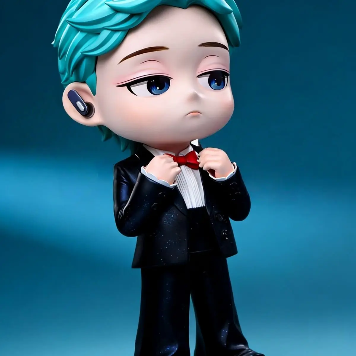 Bigbang G Dragon Ji-Yong Q Version Action Figure GD Toy Model Cute Kpop Idol Figure Collectible Desktop Ornament Gift For Fans