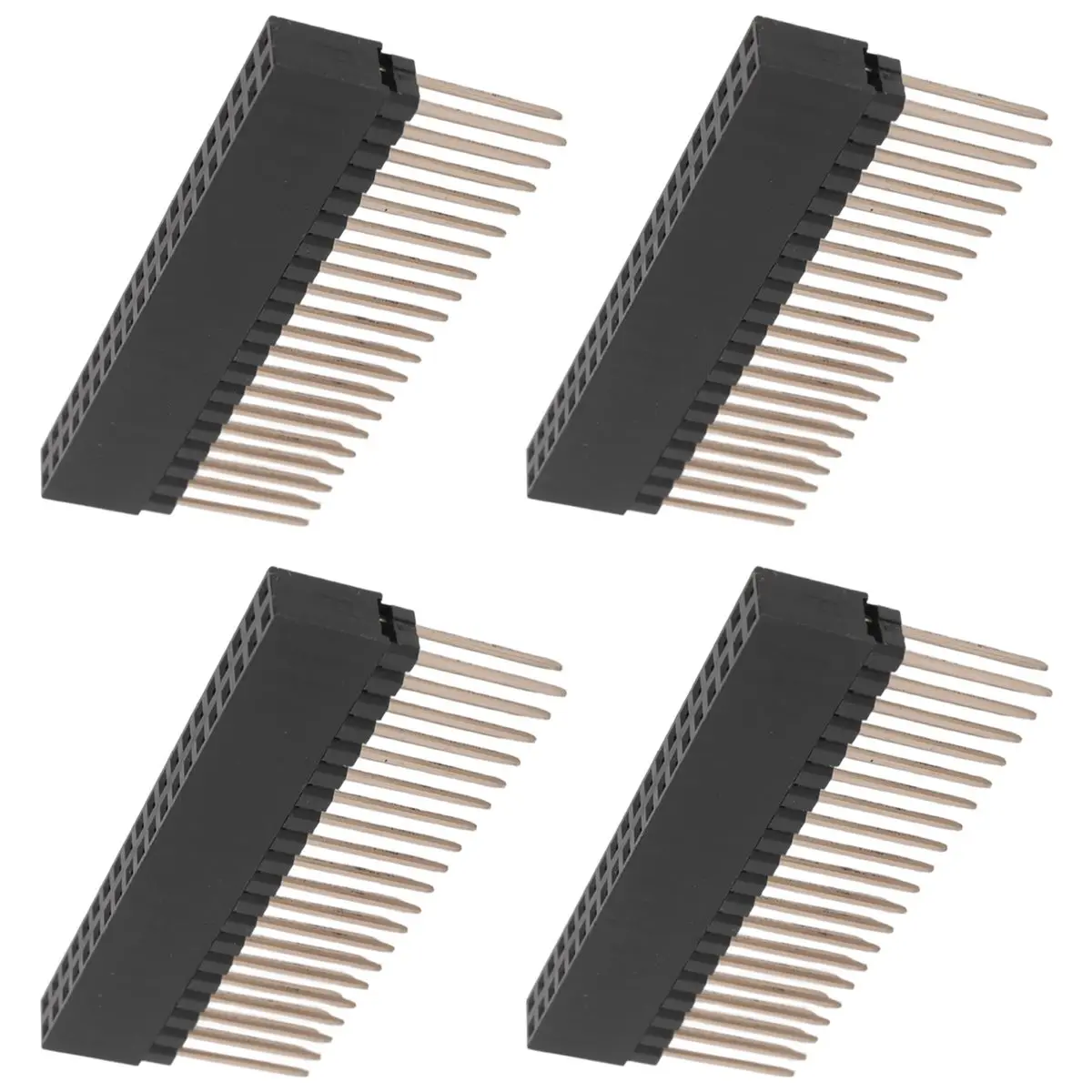 （Gift Idea）2 x 20(40 Pin) Stacking Header for A+/B+/Pi 2/Pi 3 Extra Tall Header (Pack of 4)