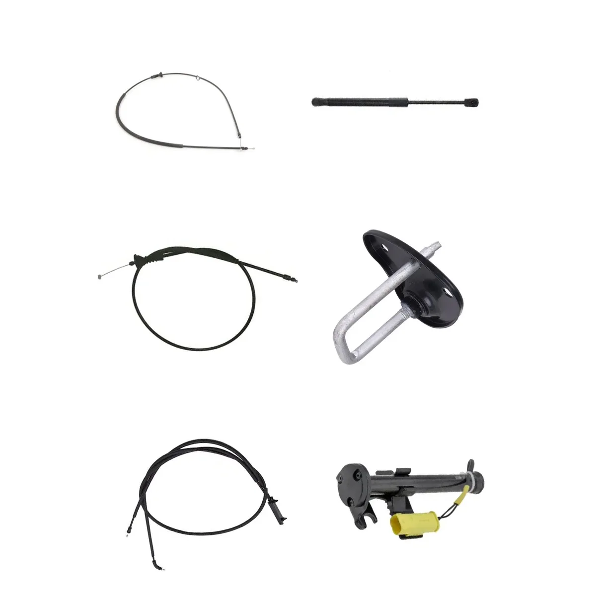 Stock High Quality Front Hood Release Cable Bowden Cable For BMW X1 1 Series X2 MINI Cooper 2014-2022 OE 51237300571 51237300573