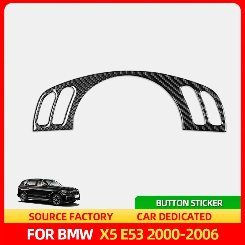 

Стайлинговые молдинги, горячие кнопки на руле, декоративная накладка для BMW X5 E53 2000 2001 2002 2003 2004 2005 2006, автомобиль из углеродного волокна