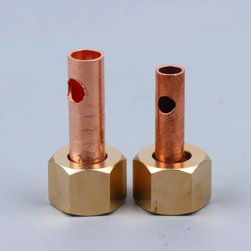 QQ 150A Welding Torch Power Cable Connector 8/10mm Nut, Efficiently Repair And Maintain Your Torch With This Connector