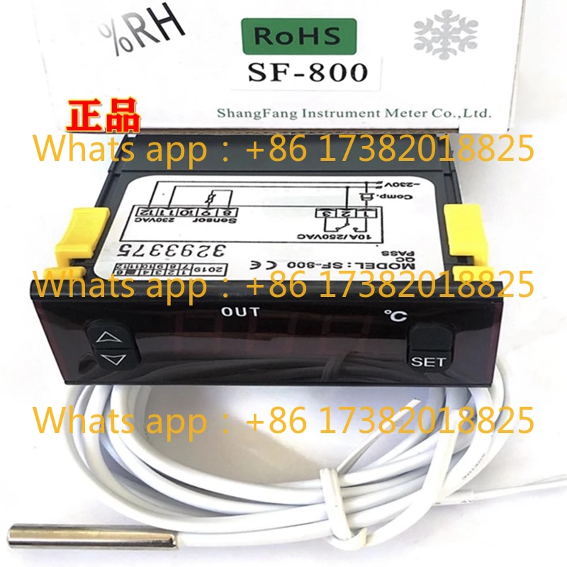 SF-800 Digital Display Thermostat, Seafood Pool, Freezer, Pool Temperature Controller, Original Factory