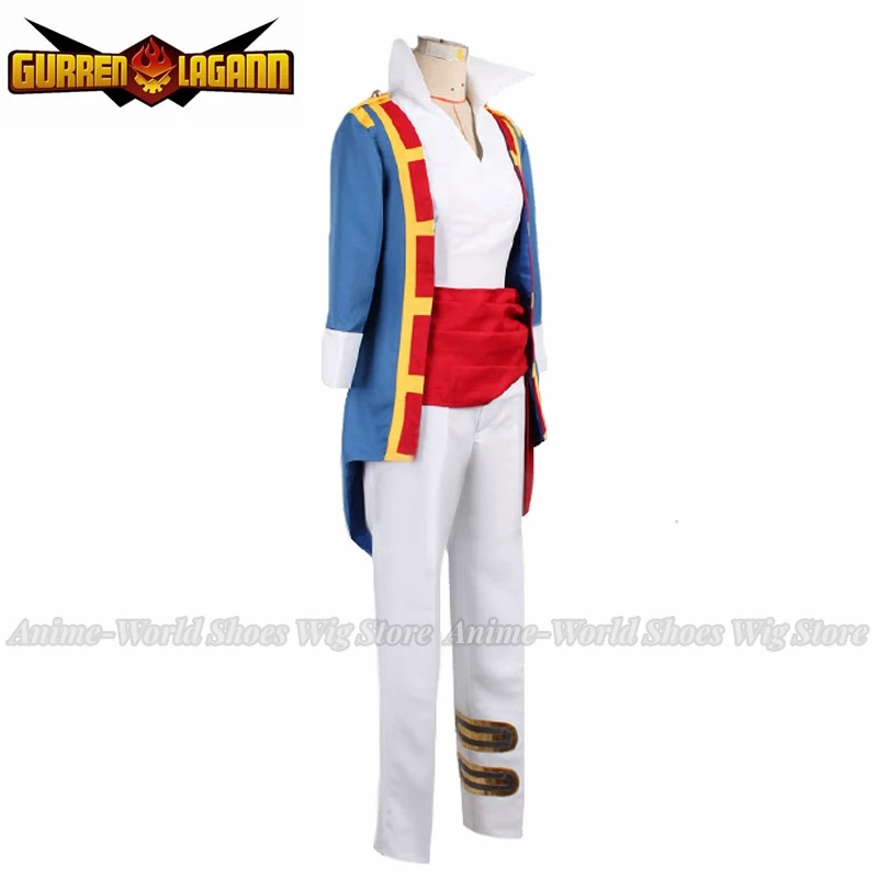 Cosplay Tengen Toppa Gurren Lagann Simon  Costume Any Size Customize Any Size