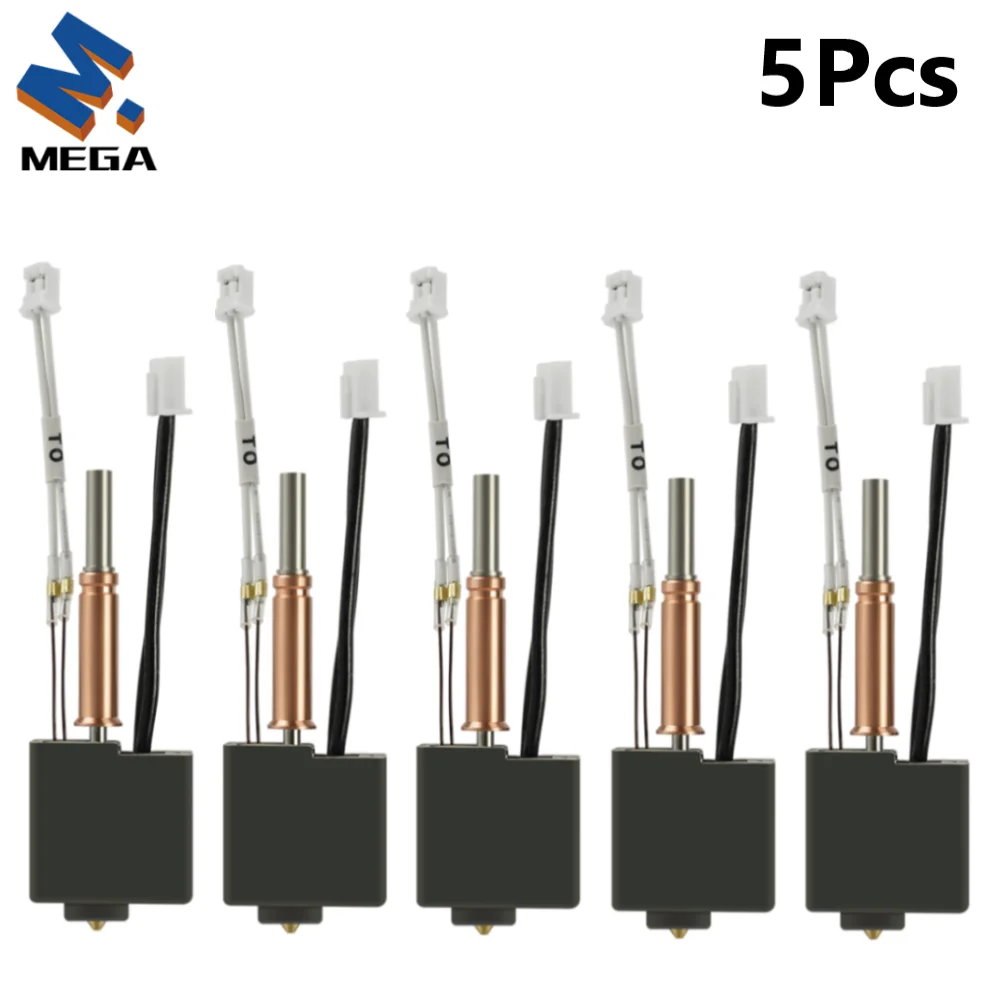 Für Anycubic Kobra 3 V2 Hotend Düse Thermistor Heizung 24V 50W Heizblock für Anycubic Kobra 3 Combo Ersatzteile Zubehör