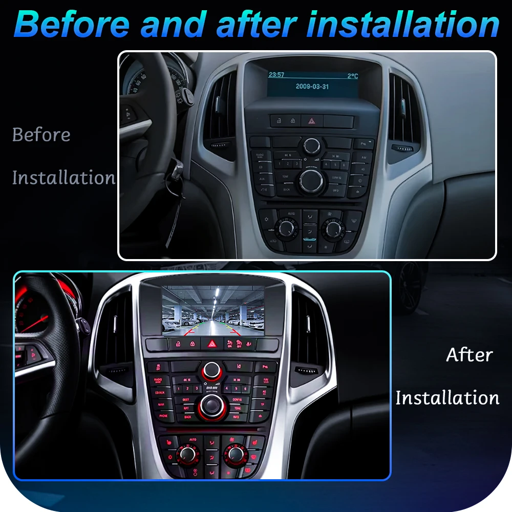 Android Auto For Opel Astra J 2011 - 2014 Buick Excelle GT XT Radio Carplay Car Multimedia Player Intelligent System Navigation