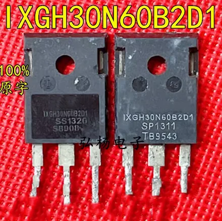 Used 5PCS IXGH30N60B2D1 TO-3P Original disassembly