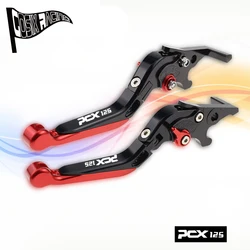 Fit For PCX 125 2021 PCX125 Motorcycle CNC Accessories Folding Extendable Brake Clutch Levers Adjustable Set Adapter Disc brake