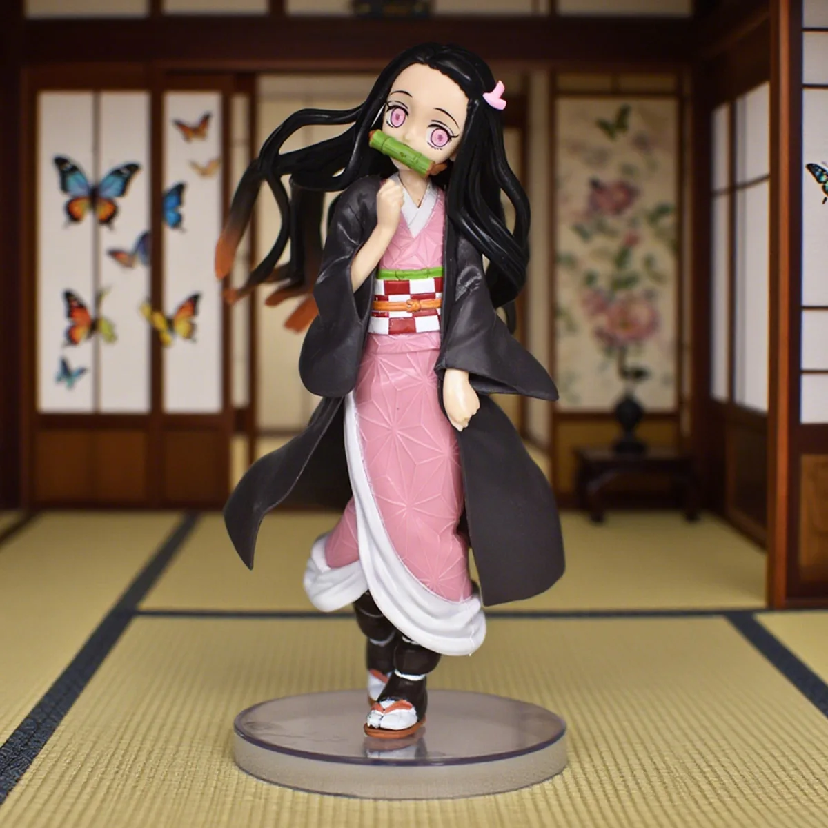 19 سنتيمتر/7.5in أنيمي شيطان القاتل الشكل Nezuko الشكل جمع تمثال لعبة مجسمة هدية