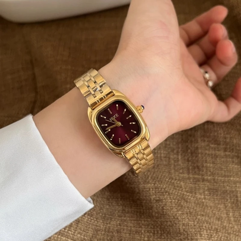 2025 waterproof quartz watch birthday gift student classic trend women's watch elegant and simple