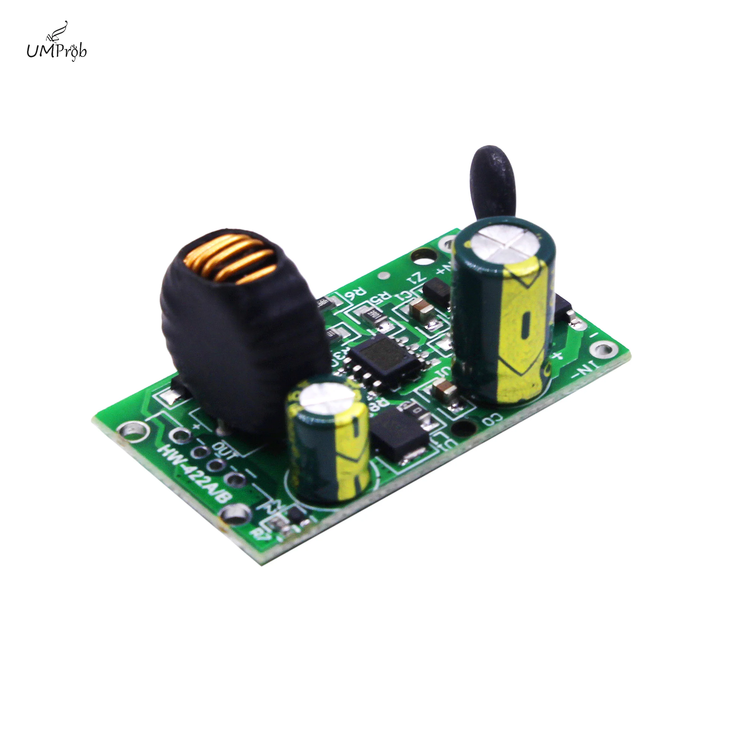 DC-9OV-5V non isolated buck converter module, 5V/2A reverse protection power board