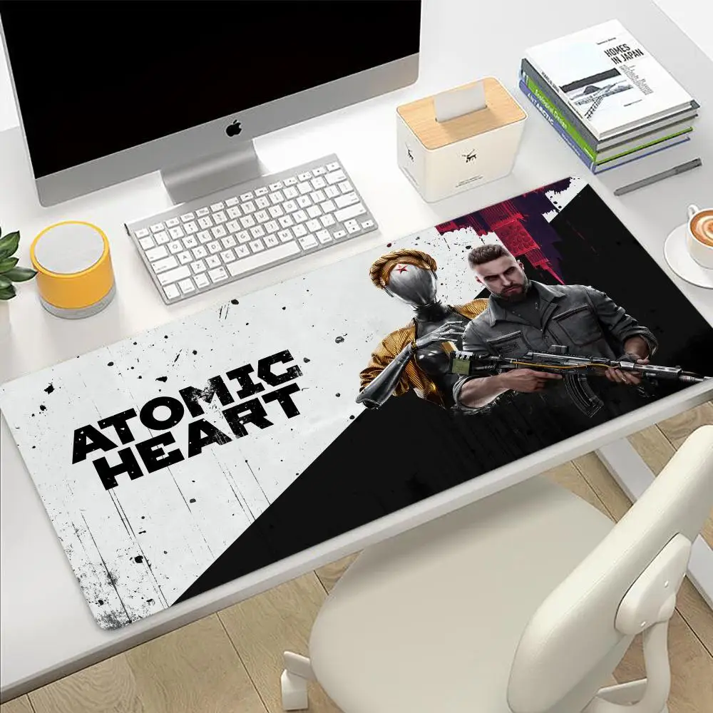 Atomic Heart PC Game mousepad laptop desk pad XXL HD printing non-slip computer keyboard mouse mat Home office expansion pad