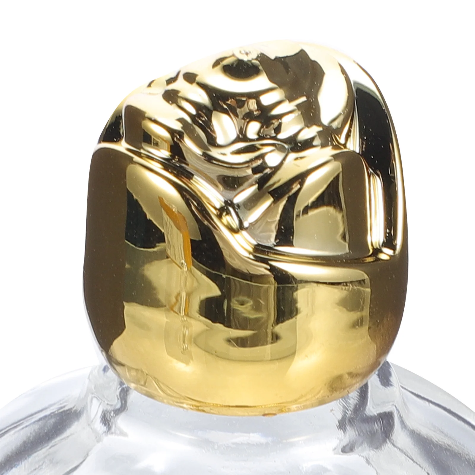 

4Pcs Embossed Metal Holy Water Bottles Glass Mini Portable Leakproof Travel Holy Water Flask Catholic Blessing Container