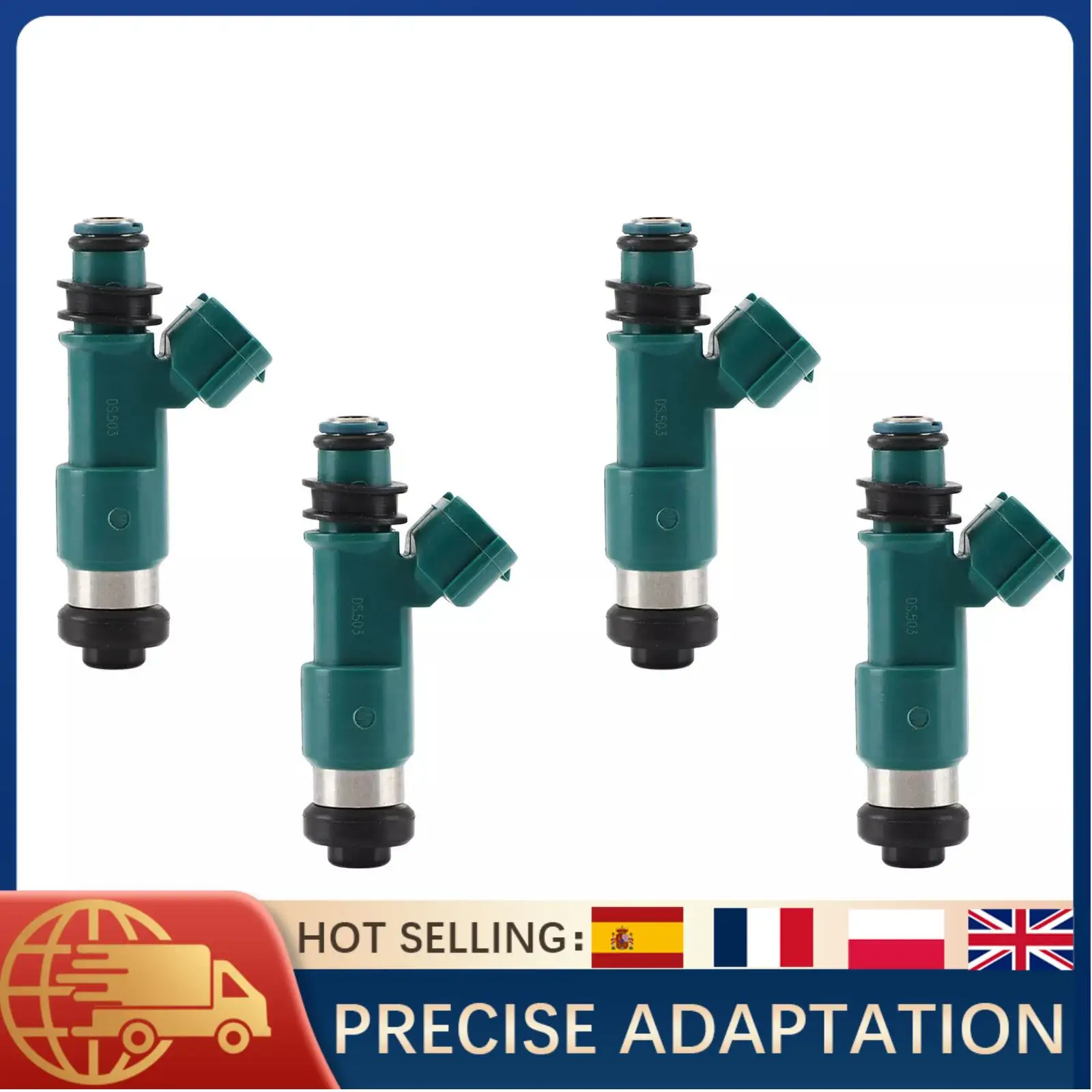 

4PCS Fuel Injectors for Suzuki SX4 2.0L I4 2007-2010 Direct Fit Replacement Engine Parts OEM Quality OE 15710-65J00 1571065J00