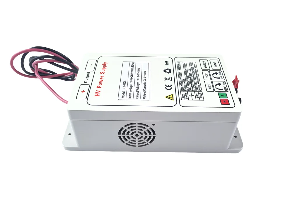 رش إمداد الطاقة عالي الجهد، بلازما، التأين 3KV - 30KV CX-300A، التأين الكهروستاتيكي،