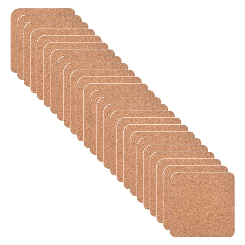 A59E-20 قطعة الوقايات التسامي فارغة MDF الفلين المدعومة نقل الحرارة الوقايات DIY بها بنفسك اللوحة الفنية الحرف ،