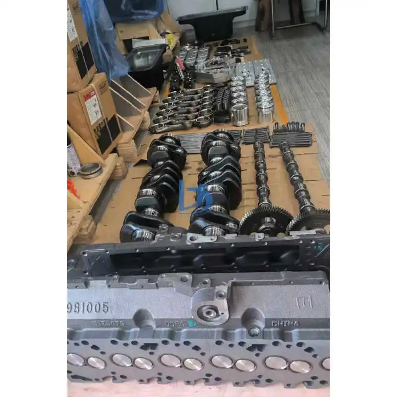 6D102 Diesel Engine Long Cylinder Block Long Cylinder Assembly Mid-cylinder Engine Half Assembly