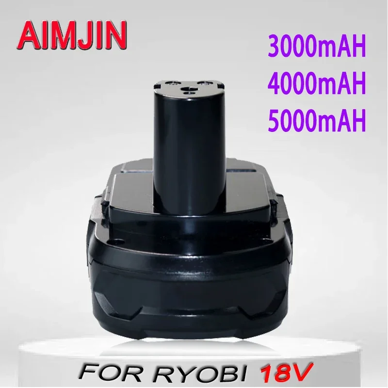 

3000mAh 4000mAh 5000mAh Batterie for Ryobi 18V P107 p108 P104 P105 P102 P103 Replacement Battery for Ryobi Cordless Drill
