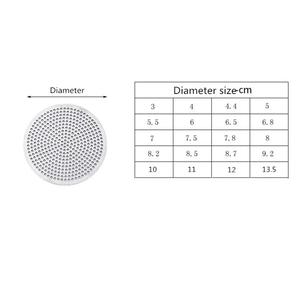 304 stainless steel Drains Cover hair filter mesh floor drain net sewer isolation net kitchen bathroom balcony Sink Strainer