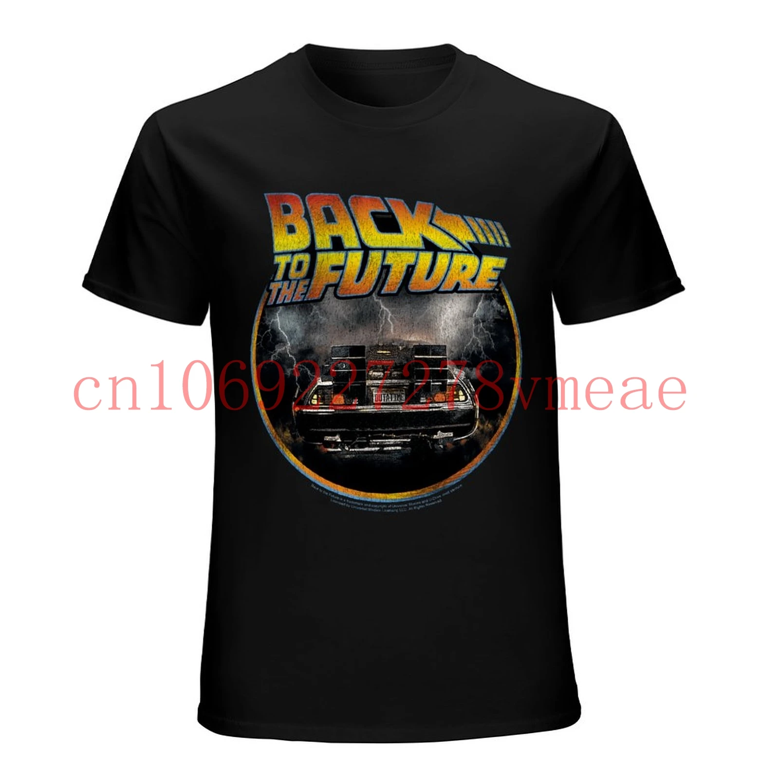 Back to The Future Delorean Marty McFly Emmett Brown Lorraine Baines Gift Mens Womens Unisex T-Shirt